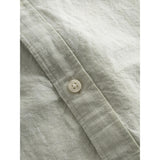 KCA 1090006 Custom fit linen short sleeve shirt 1380 Swamp men