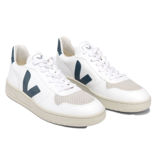 VEJA V-10 CWL White california men