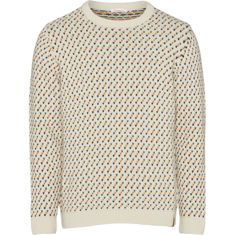 KCA 80569 Jacquard O-Neck Knit 1070 men