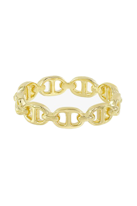 Wildthings Collectables Chunky chain ring gold plated