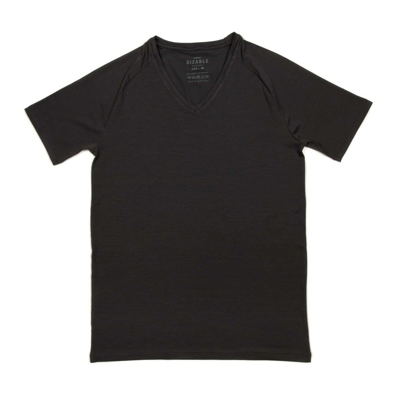 SIZABLE Joe Regular fit V-neck undershirt dark grey