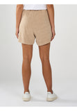 KCA 2050002 Terry elastic waist shorts 1347 safari women