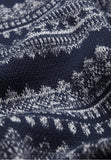 ARMEDANGELS Faair Isle jumper navy ecru
