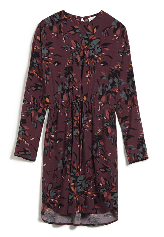 ARMEDANGELS Edurnaa falling leaves port wine