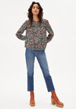 ARMEDANGELS Aaire Mimose blooms blouse black