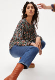 ARMEDANGELS Aaire Mimose blooms blouse black