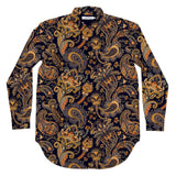 DEDICATED Fredericia shirt bold paisley navy
