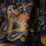 DEDICATED Fredericia shirt bold paisley navy
