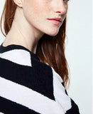 ARMEDANGELS Lenya Maxi stripes black white
