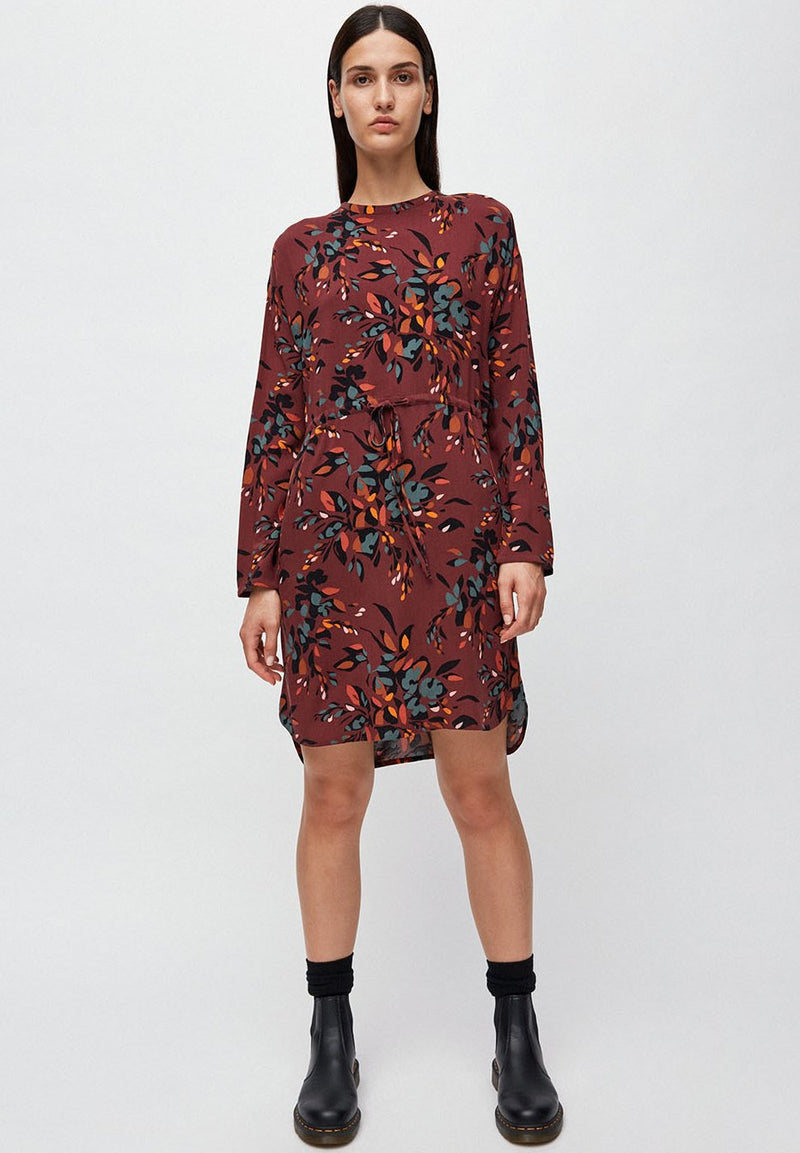 ARMEDANGELS Edurnaa falling leaves port wine