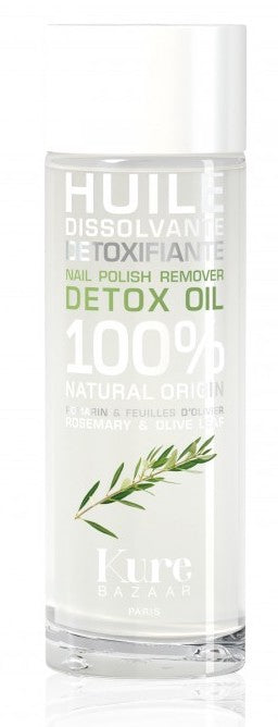 KURE BAZAAR Nail Polish Oil Remover rosemary & olive leaf 100ml