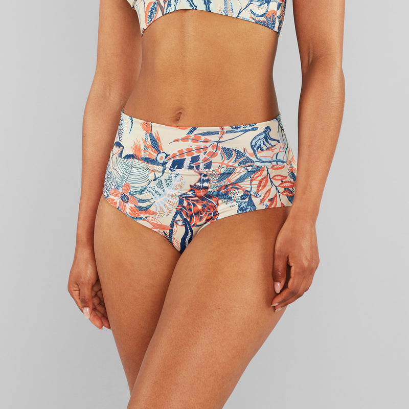 DEDICATED Slite bikini pants vintage jungle multi color