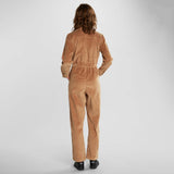 Dedicated Hultsfred corduroy overall tiger brown women