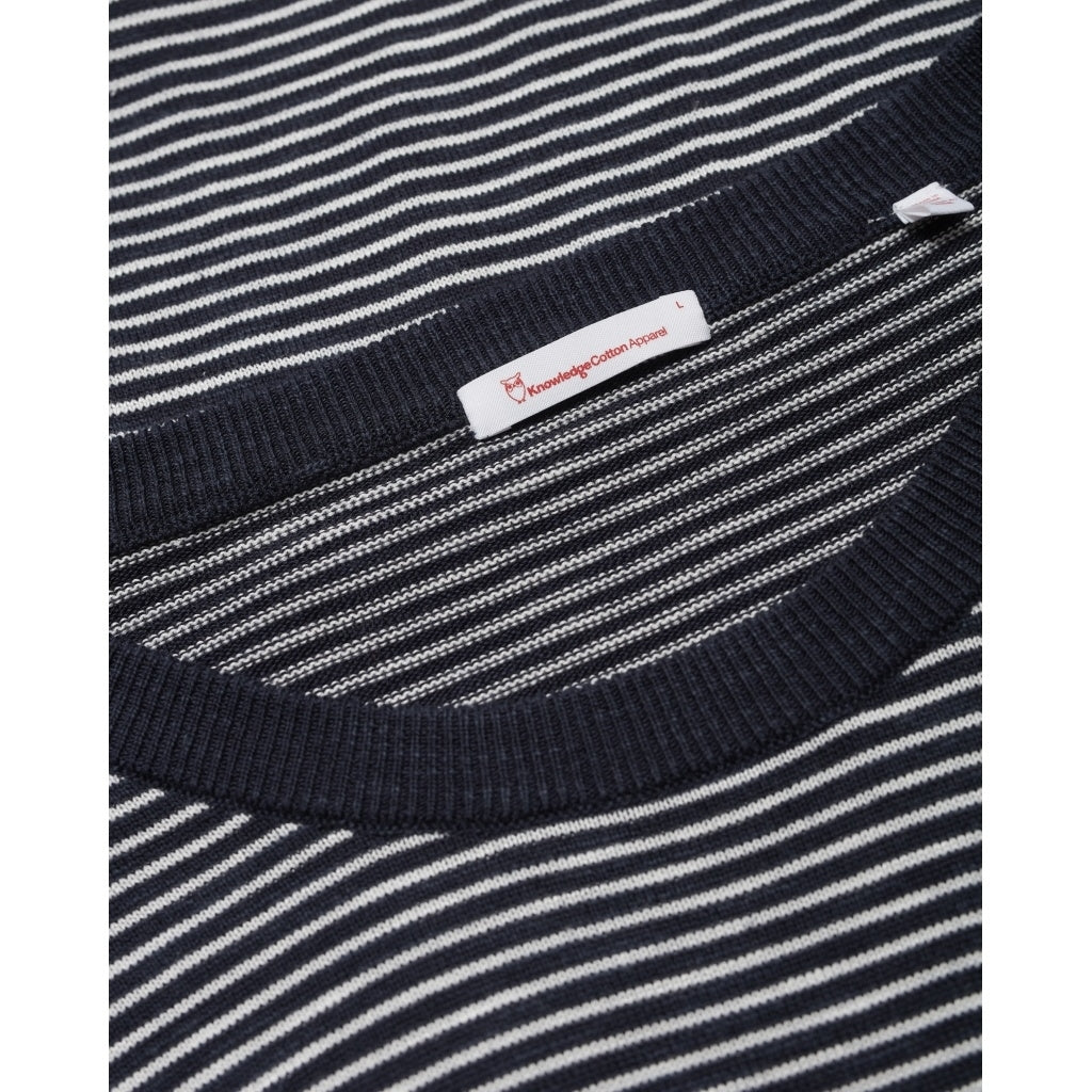 KCA Striped Tencel Knit 80582 Total Eclipse 1001