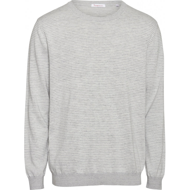 KCA Striped Tencel Knit 80582 Grey Melange 1012