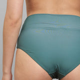 DEDICATED Slite bikini pants duck green women
