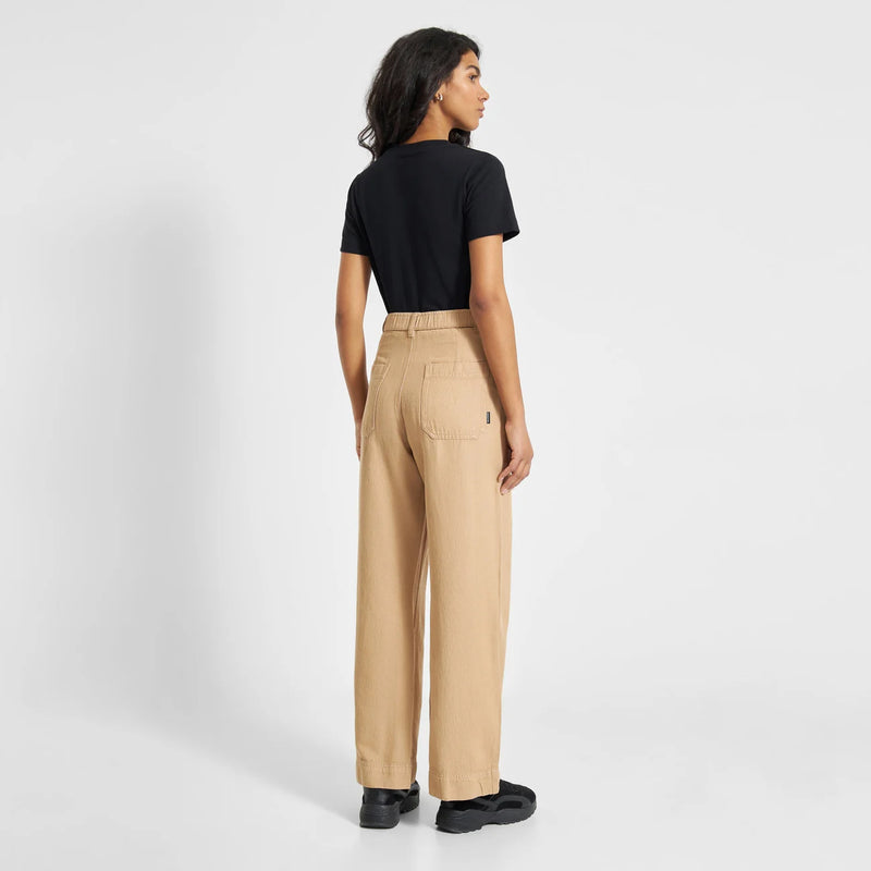 DEDICATED Vara workwear pants beige women
