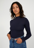 ARMEDANGELS Alaani night sky turtleneck women