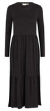 BASIC APPAREL Joline Frill dress black women