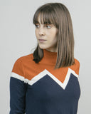 BRAVA Winter peak pullover orange neck women 1150