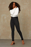 KINGS OF INDIGO Christina High Stay Black Rinse women
