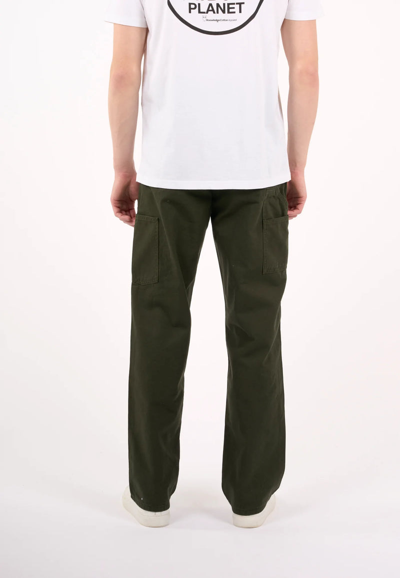 KCA 70339 Flint wide canvas pant 1090 Forrest night men