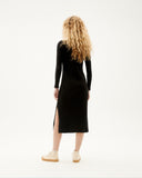 THINKING MU Gina Trash Dress Black Women