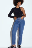 HNST Mom jeans pacific blue women
