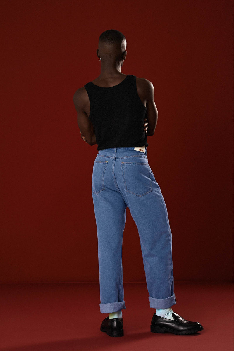 HNST Relaxed jeans pacific blue men