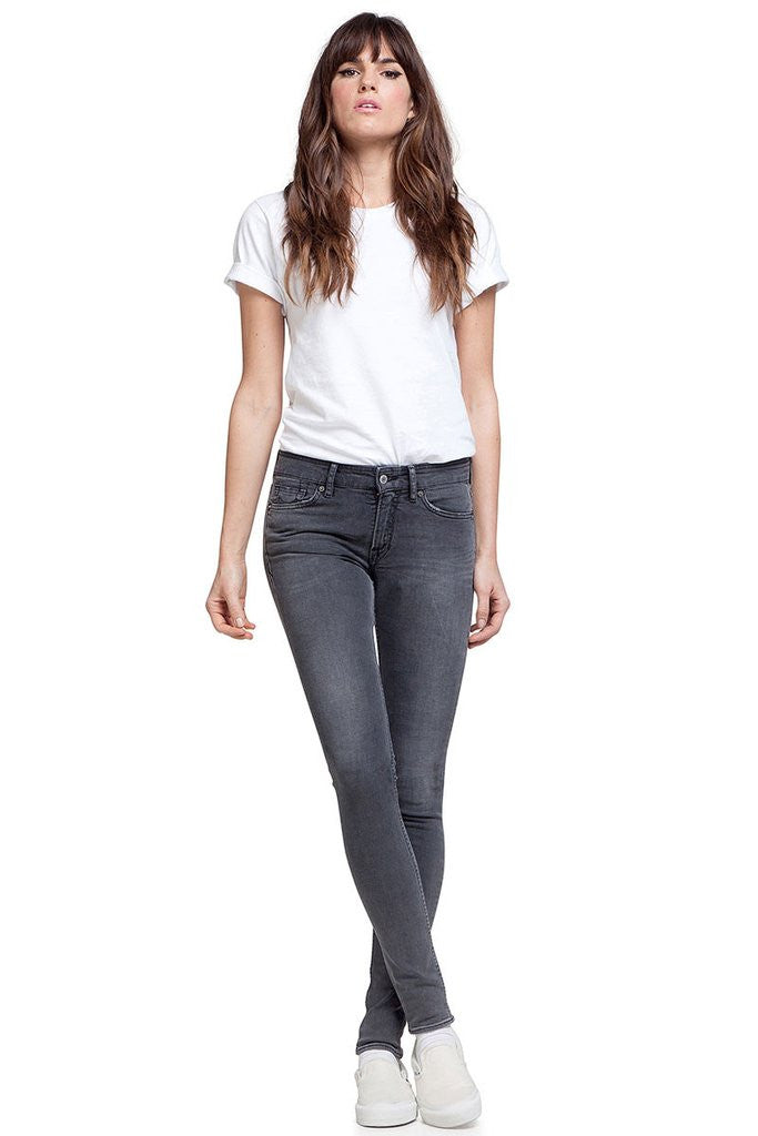 Kings of Indigo Juno Light Grey Worn In