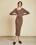 JAN 'N JUNE Knit Dress Linnea greige