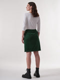 LANIUS 13342 Velvet skirt dark green 693 women
