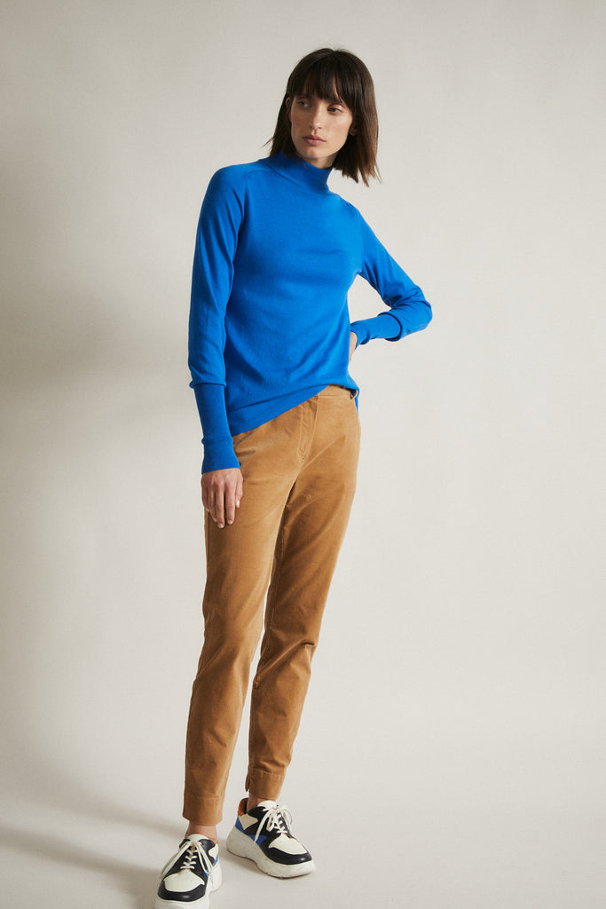 LANIUS Velvet trousers toffee 12286 272