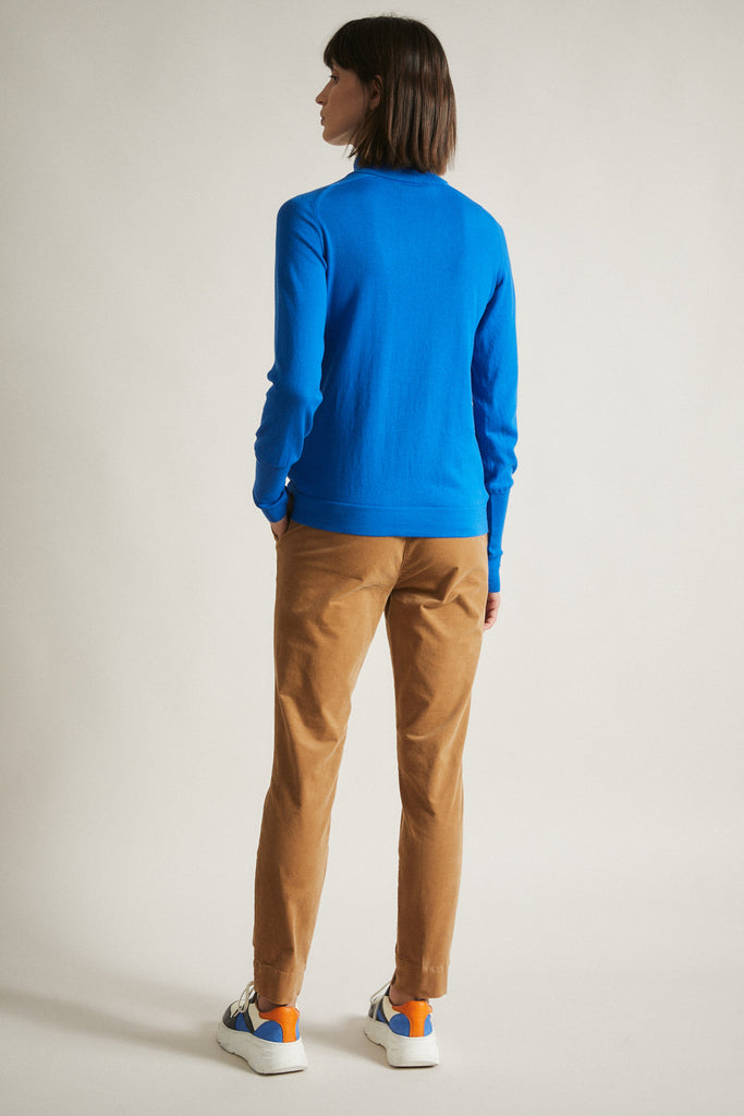 LANIUS Velvet trousers toffee 12286 272