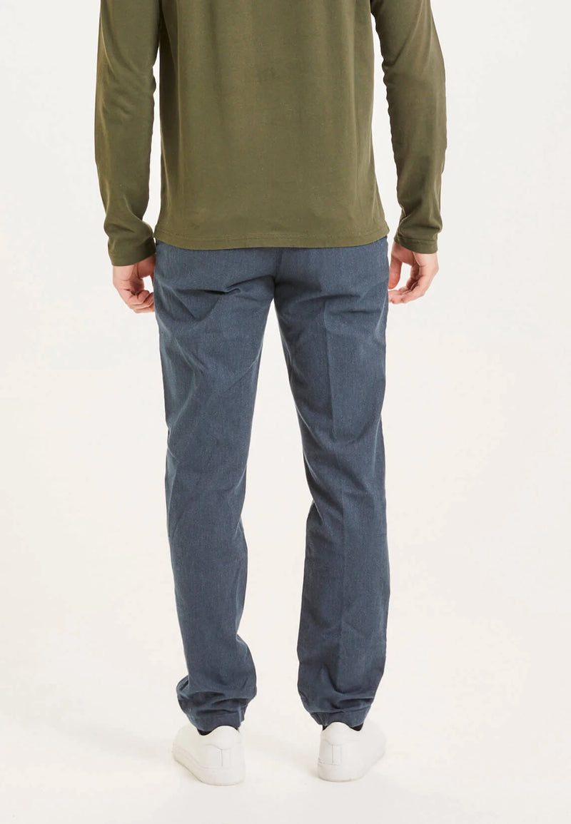 KCA 70351 Luca slim flannel chino 1001 Total Eclipse Men