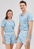 HAPPY PIJAMA Lazy Swimmers unisex pyjama