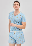 HAPPY PIJAMA Lazy Swimmers unisex pyjama
