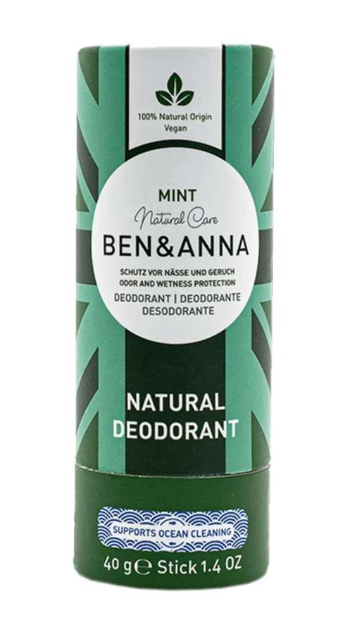 Ben & Anna Mint Deo Papertube Deodorant