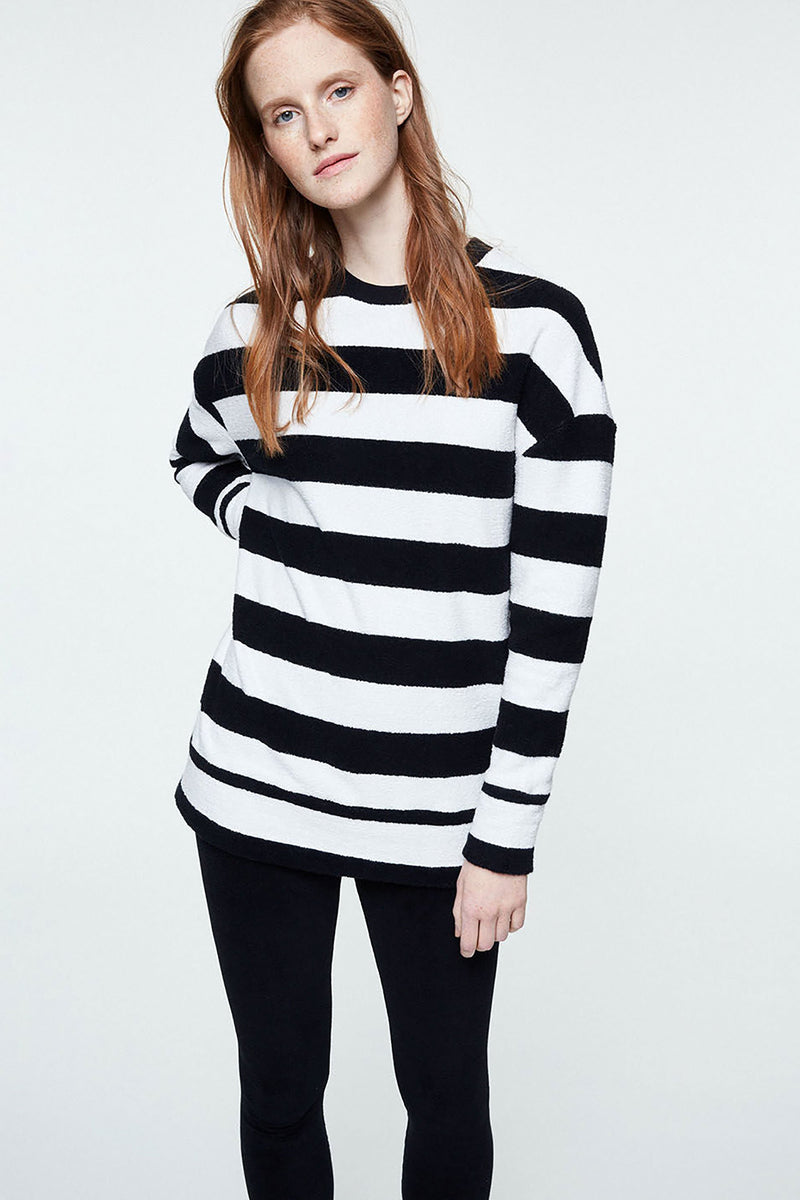 ARMEDANGELS Lenya Maxi stripes black white