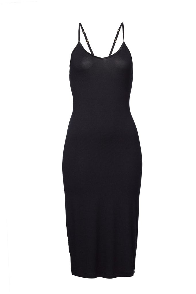 WORON Slip Dress Black