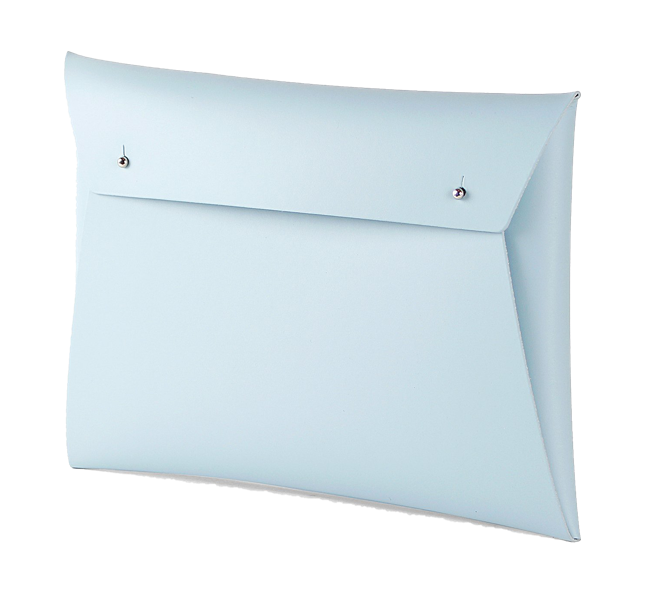 WALK WITH ME Small Document Organizer Light Blue