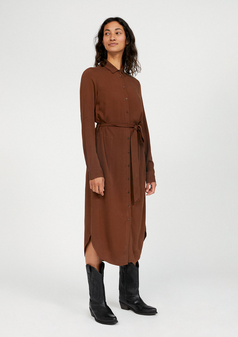 ARMEDANGELS Saigaa dress cacao