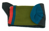 Zokk'n Omer SINGLE SOCK phantom and olive