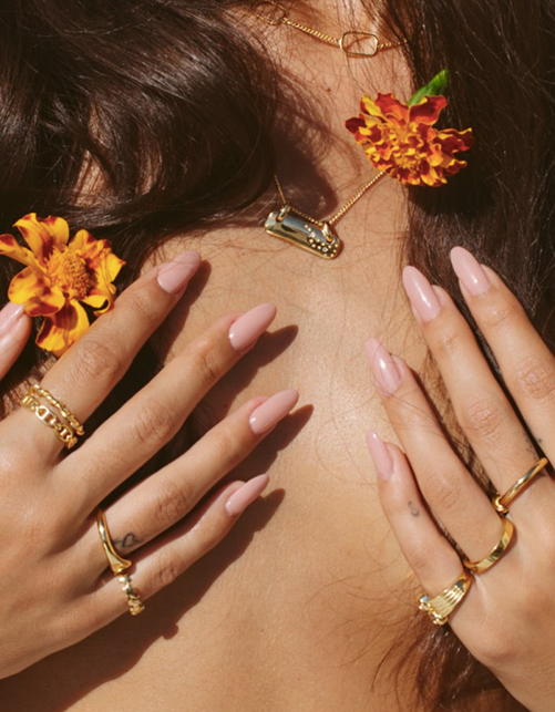 WILDTHINGS COLLECTABLES Stack ring gold plated