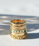 Wildthings Collectables Stack ring gold plated