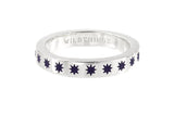 Wildthings Collectables Blue star ring silver