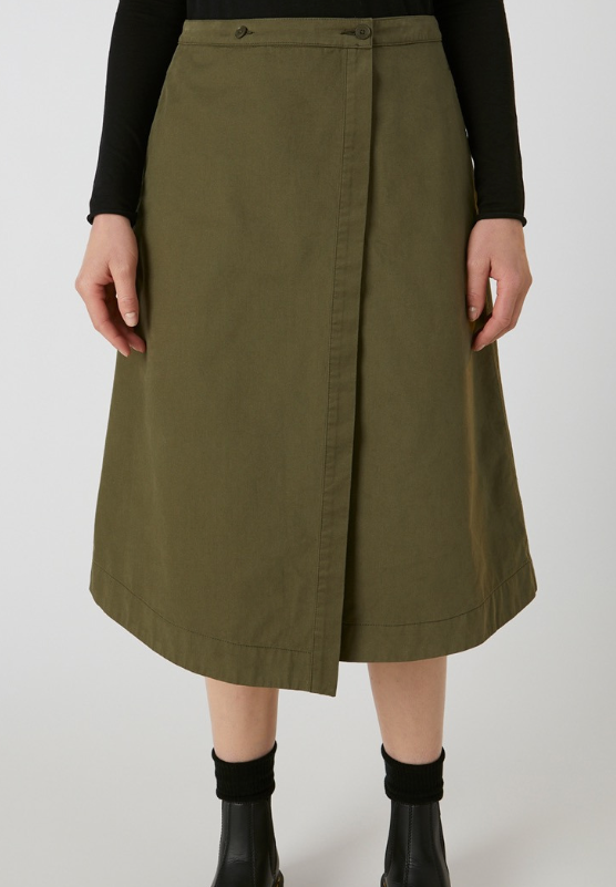 ARMEDANGELS Villaa Skirt Moss Green