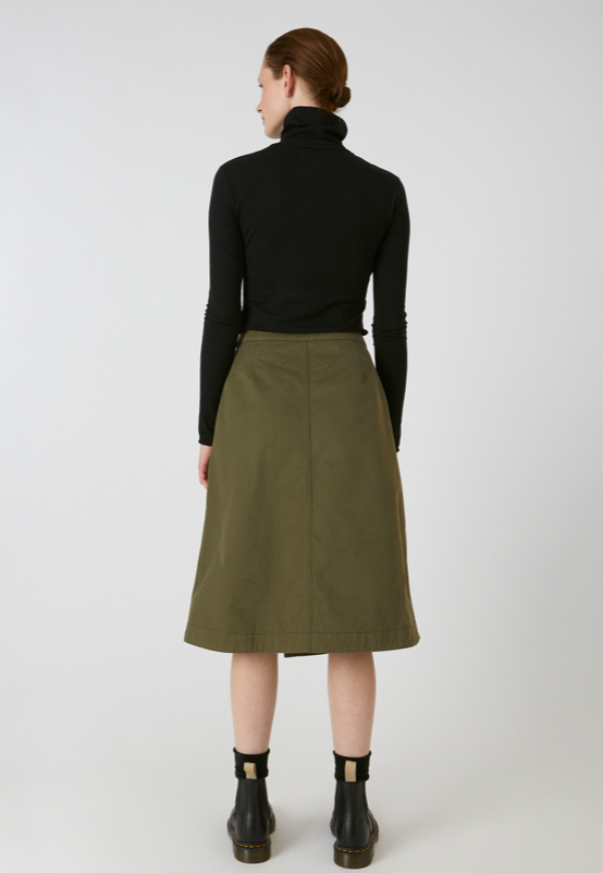ARMEDANGELS Villaa Skirt Moss Green