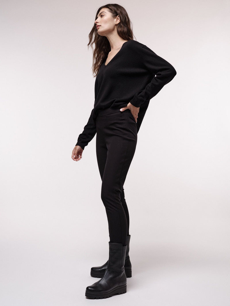 LANIUS Slim fit trousers 12258 black 199 women