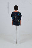 FAM THE LABEL Stella blouse eco black women